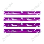 Reflective Band - Fluorescent Purple Custom PVC Reflective Wrist Slap Band